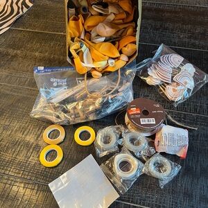 Party Decoration Set with Balloons and Tape